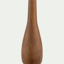 Vase*alinea Soliflore en bois de manguier H30cm - Naturel