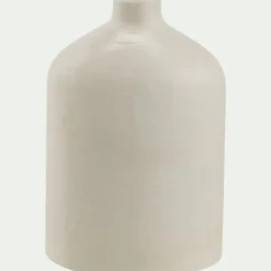 Vase*alinea Soliflore en grès céramique H30cm - Blanc