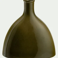 Vase*alinea Soliflore en grès céramique H28,5cm - Vert