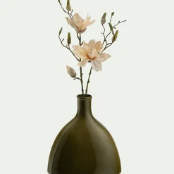 Vase*alinea Soliflore en grès céramique H28,5cm - Vert