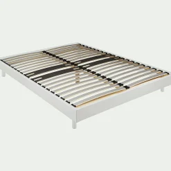 Sommier 180X200 Cm|Sommier 160X200 Cm*alinea Sommier à lattes 12,5 cm en kit 160x200cm - Blanc
