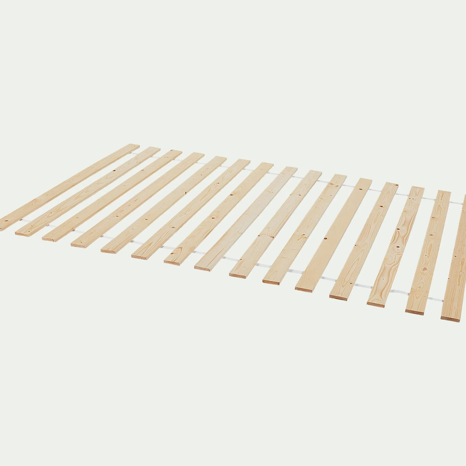 Cadre À Lattes|Sommier 180X200 Cm*alinea Sommier déroulable à lattes 140x200cm Naturel