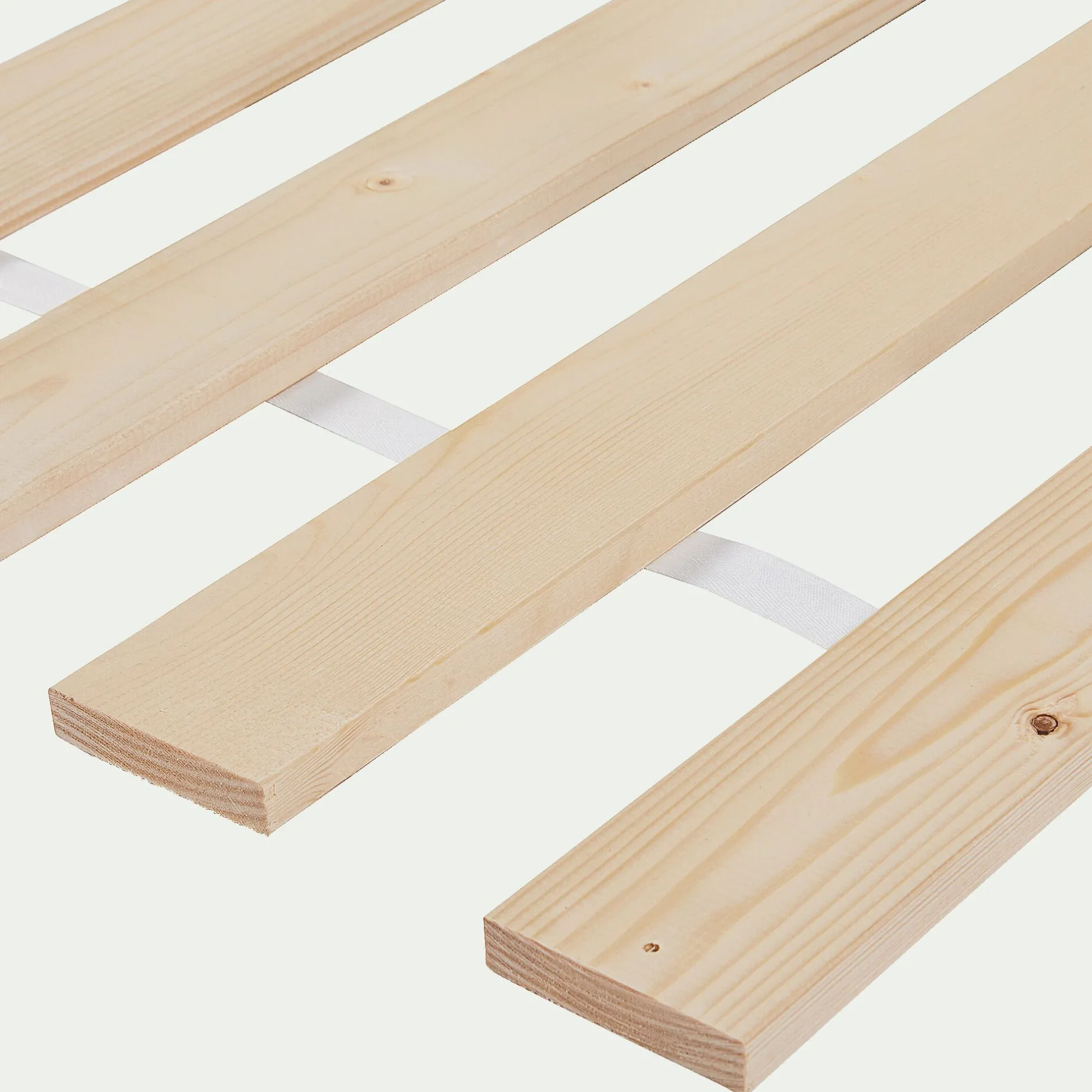 Cadre À Lattes|Sommier 180X200 Cm*alinea Sommier déroulable à lattes 140x200cm Naturel