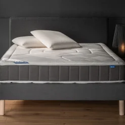 Sommier Tapissier|Sommier 160X200 Cm*alinea Sommier tapissier Bultex à lattes - 160x200cm Gris