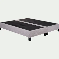 Sommier Tapissier|Sommier 180X200 Cm*alinea Sommier tapissier ferme 180x200cm - granite Gris