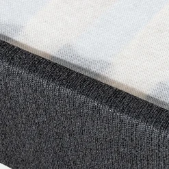 Cadre À Lattes|Sommier 180X200 Cm*alinea Sommier tapissier morphologique 15cm 140x200cm - anthracite Gris