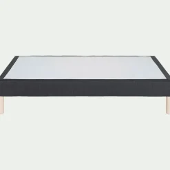 Sommier 140X190 Cm*alinea Sommier tapissier 140x190cm - anthracite Gris