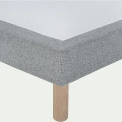 Sommier 140X200 Cm*alinea Sommier tapissier 140x200cm - clair Gris