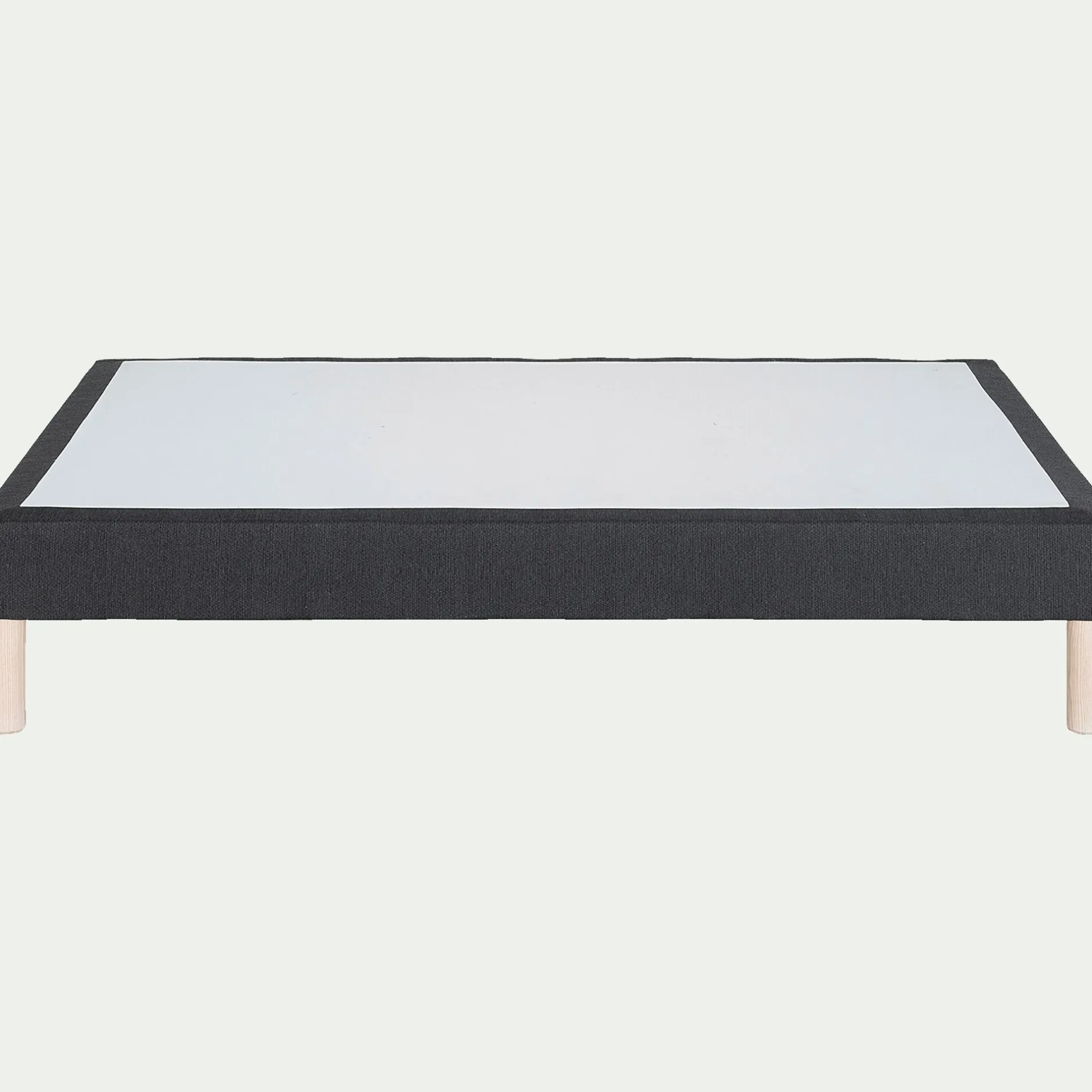 Sommier 140X200 Cm*alinea Sommier tapissier 140x200cm - anthracite Gris
