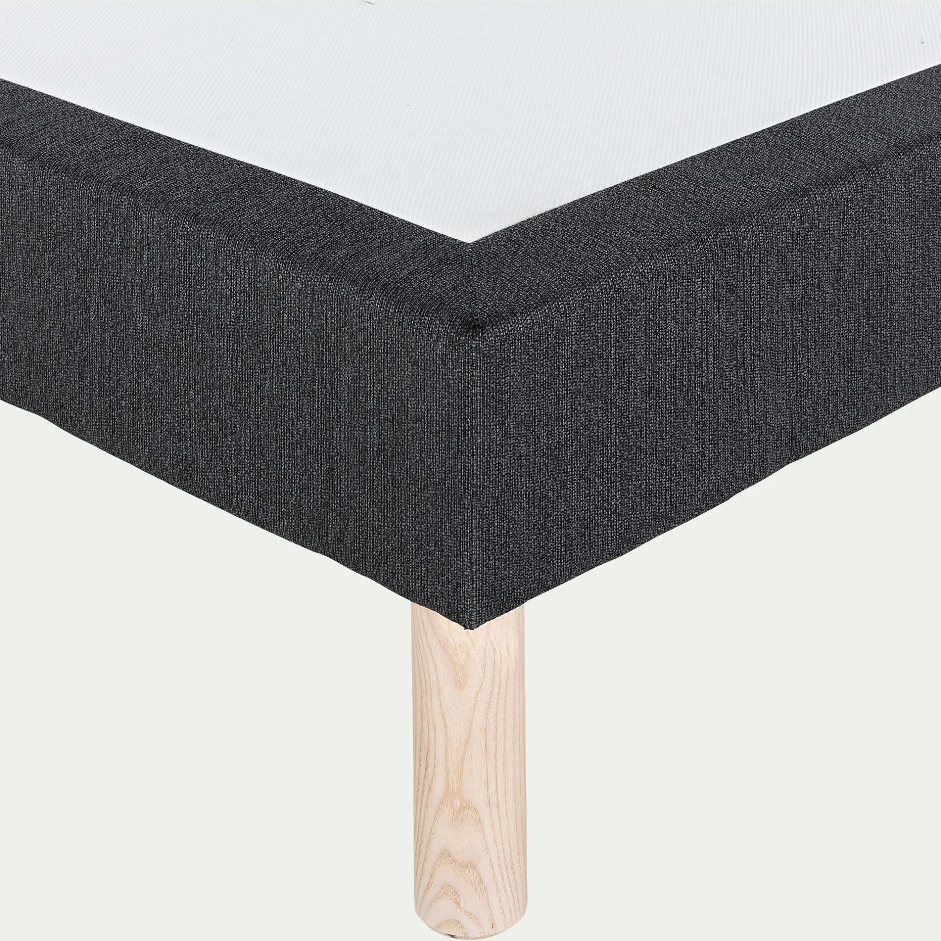 Sommier 140X200 Cm*alinea Sommier tapissier 140x200cm - anthracite Gris