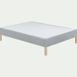 Sommier Tapissier|Sommier 140X190 Cm*alinea Sommier tapissier 140x190cm clair Gris