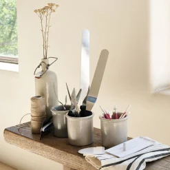 Ustensile Pour Pâtisserie*alinea Spatule coudée en inox L25cm - Argenté