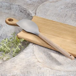 Ustensile De Cuisine*alinea Spatule maryse en bois et silicone - brun terre ombre Marron