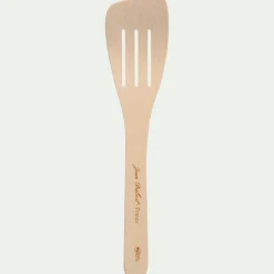 Ustensile De Cuisine|Salière Et Poivrière*alinea Spatule striée en bois de hêtre 30cm - naturel