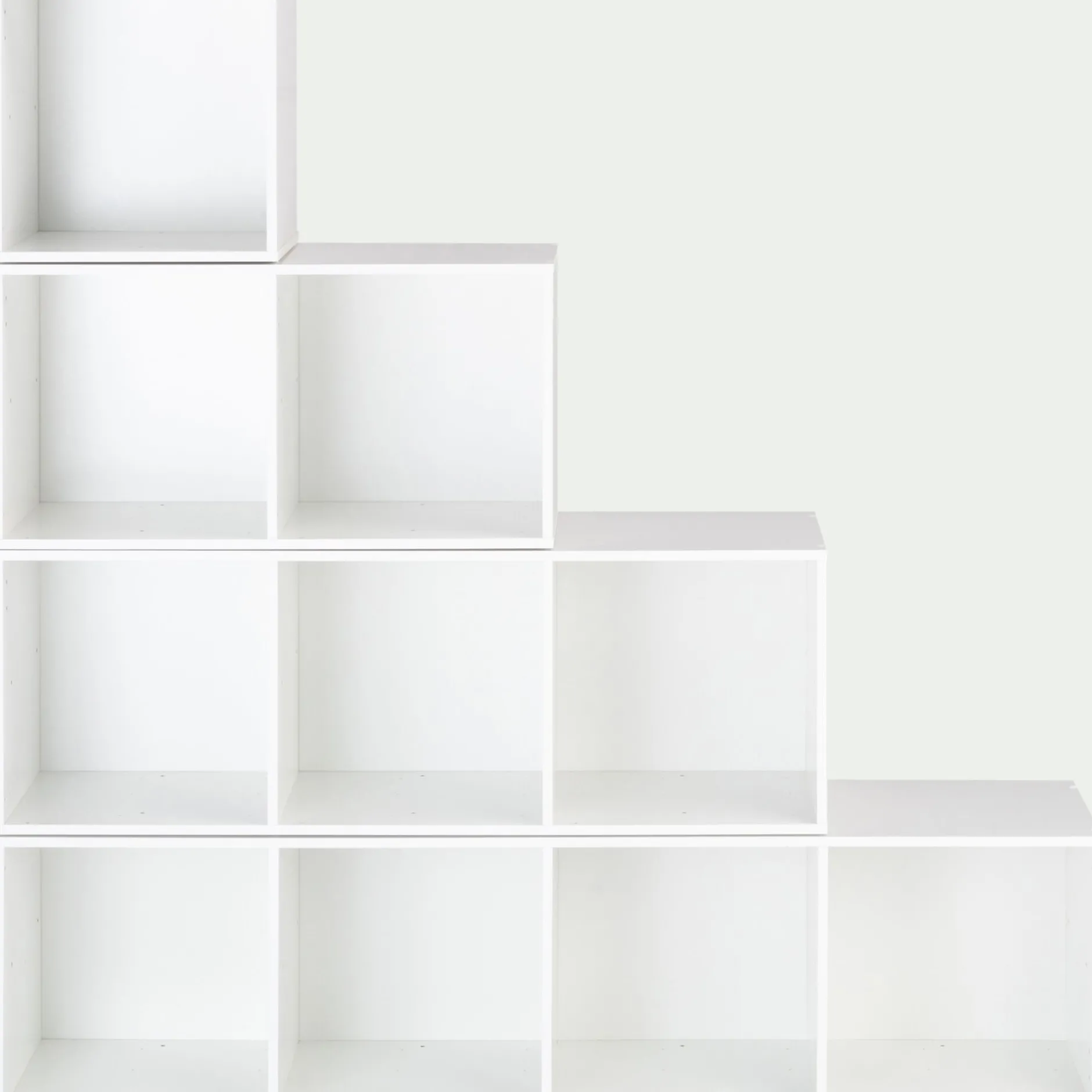 Bibliothèque Enfant|Bibliothèque Enfant*alinea Structure 3 cases en bois H102,6cm - Blanc