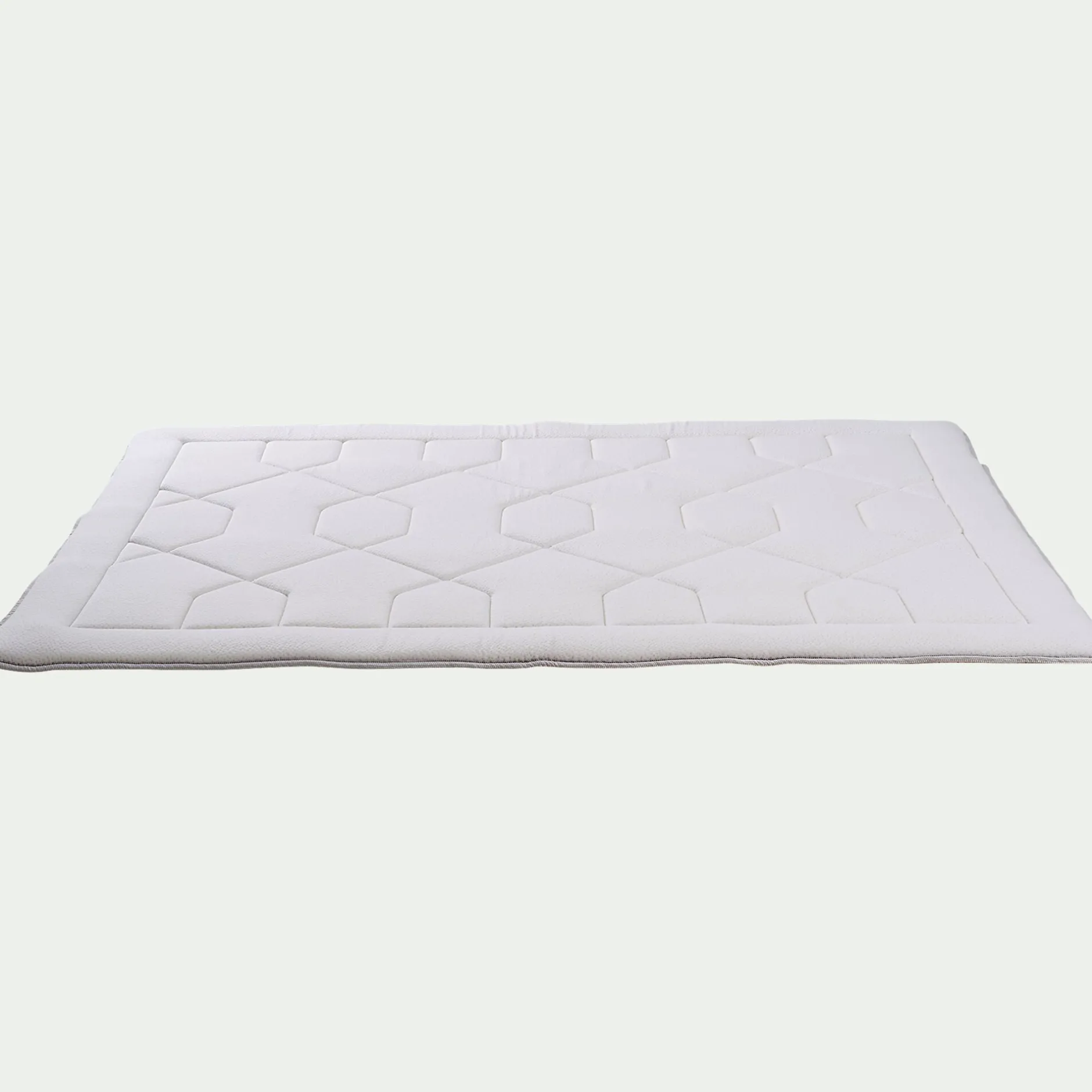 Surmatelas*alinea Surmatelas double face été/hiver 4cm - 140x200cm Blanc