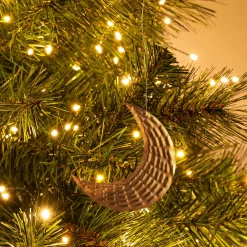 Suspension De Noël*alinea Suspension de Noël lune H8cm - Doré