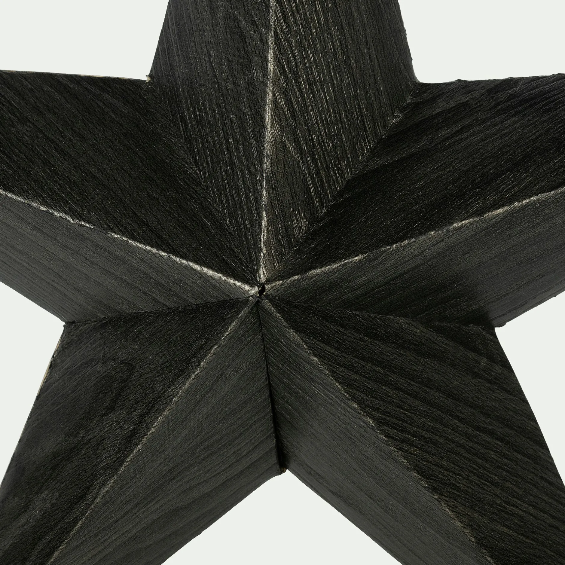 Suspension De Noël*alinea Suspension de Noël étoile en papier H30cm - Gris