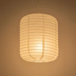 Lustre De Salle À Manger|Lustre*alinea Suspension en papier D27xH32cm - Blanc