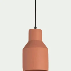 Lustre De Salle À Manger|Lustre*alinea Suspension électrifiée E27 en ciment H25,5cm - argile Rose