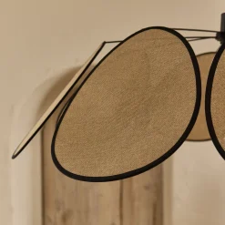 Suspension Naturelle|Suspension Électrifiée*alinea Suspension électrifiée en cannage D110cm - Naturel