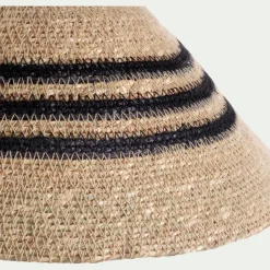 Suspension Naturelle|Suspension Électrifiée*alinea Suspension électrifiée en jonc de mer D32cm - Naturel