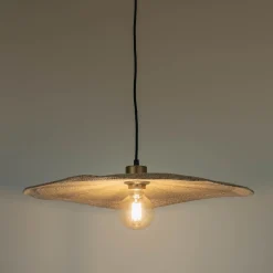 Suspension Naturelle|Suspension Électrifiée*alinea Suspension électrifiée en jonc de mer D61cm - Naturel