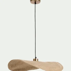 Suspension Naturelle|Suspension Électrifiée*alinea Suspension électrifiée en jonc de mer D61cm - Naturel