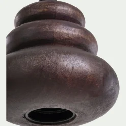 Lustre De Salle À Manger|Lustre*alinea Suspension électrifiée en manguier H10cm - Naturel