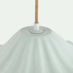 Suspension Électrifiée*alinea Suspension électrifiée en porcelaine D30cm - Blanc