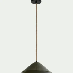 Suspension Électrifiée*alinea Suspension électrifiée en porcelaine D27,5cm - Vert