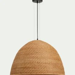 Suspension Naturelle|Suspension Électrifiée*alinea Suspension électrifiée en rotin D60cm - Naturel