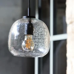 Lustre De Salle À Manger|Lustre*alinea Suspension électrifiée en verre D20cm - Transparent