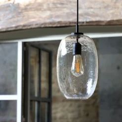 Suspension Électrifiée*alinea Suspension électrifiée en verre H35cm - Transparent