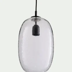 Suspension Électrifiée*alinea Suspension électrifiée en verre H35cm - Transparent