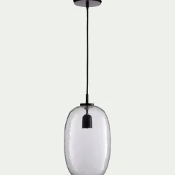 Suspension Électrifiée*alinea Suspension électrifiée en verre H35cm - Transparent