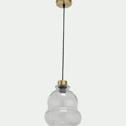 Suspension Électrifiée*alinea Suspension électrifiée en verre D24,5cm - Transparent