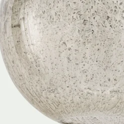 Suspension Électrifiée*alinea Suspension électrifiée en verre texturé D25cm - Transparent