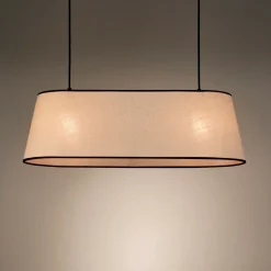 Suspension Naturelle|Suspension Non-Électrifiée*alinea Suspension non éléctrifiée en jute L62cm - Blanc