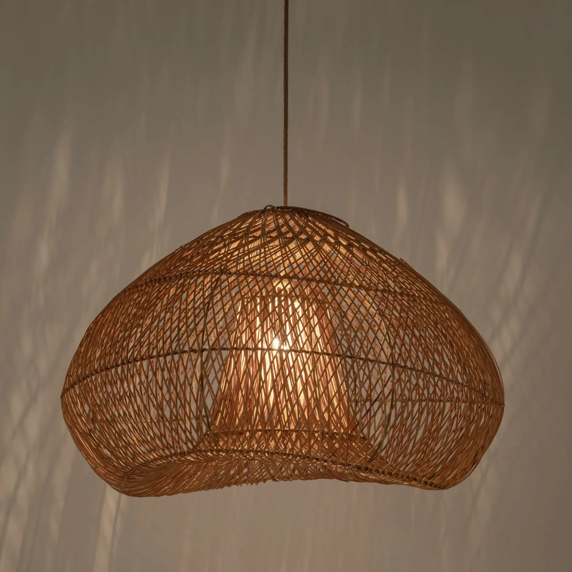 Suspension Naturelle|Suspension Non-Électrifiée*alinea Suspension non électrifiée en rotin D80cm - Naturel