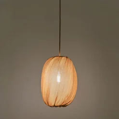 Suspension Naturelle|Suspension Non-Électrifiée*alinea Suspension non électrifiée en bambou D30cm - Naturel