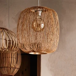 Lustre De Salle À Manger|Lustre*alinea Suspension non électrifiée en bambou D35cm - Naturel