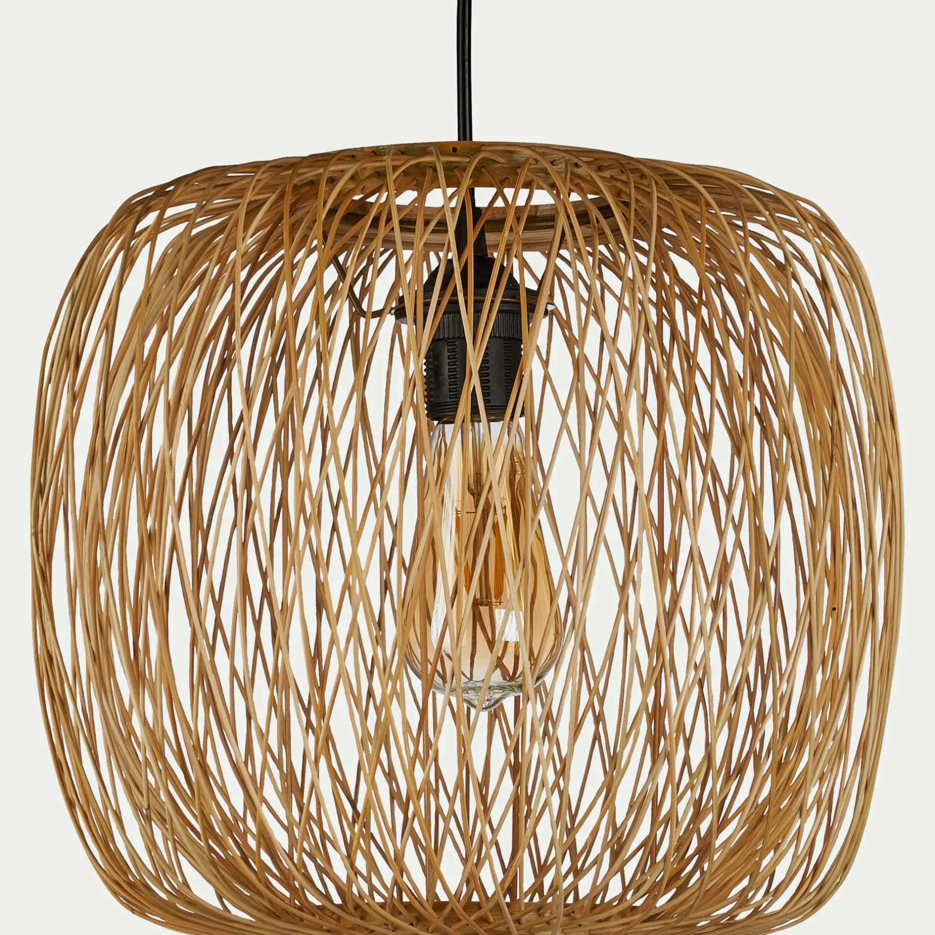 Lustre De Salle À Manger|Lustre*alinea Suspension non électrifiée en bambou D35cm - Naturel
