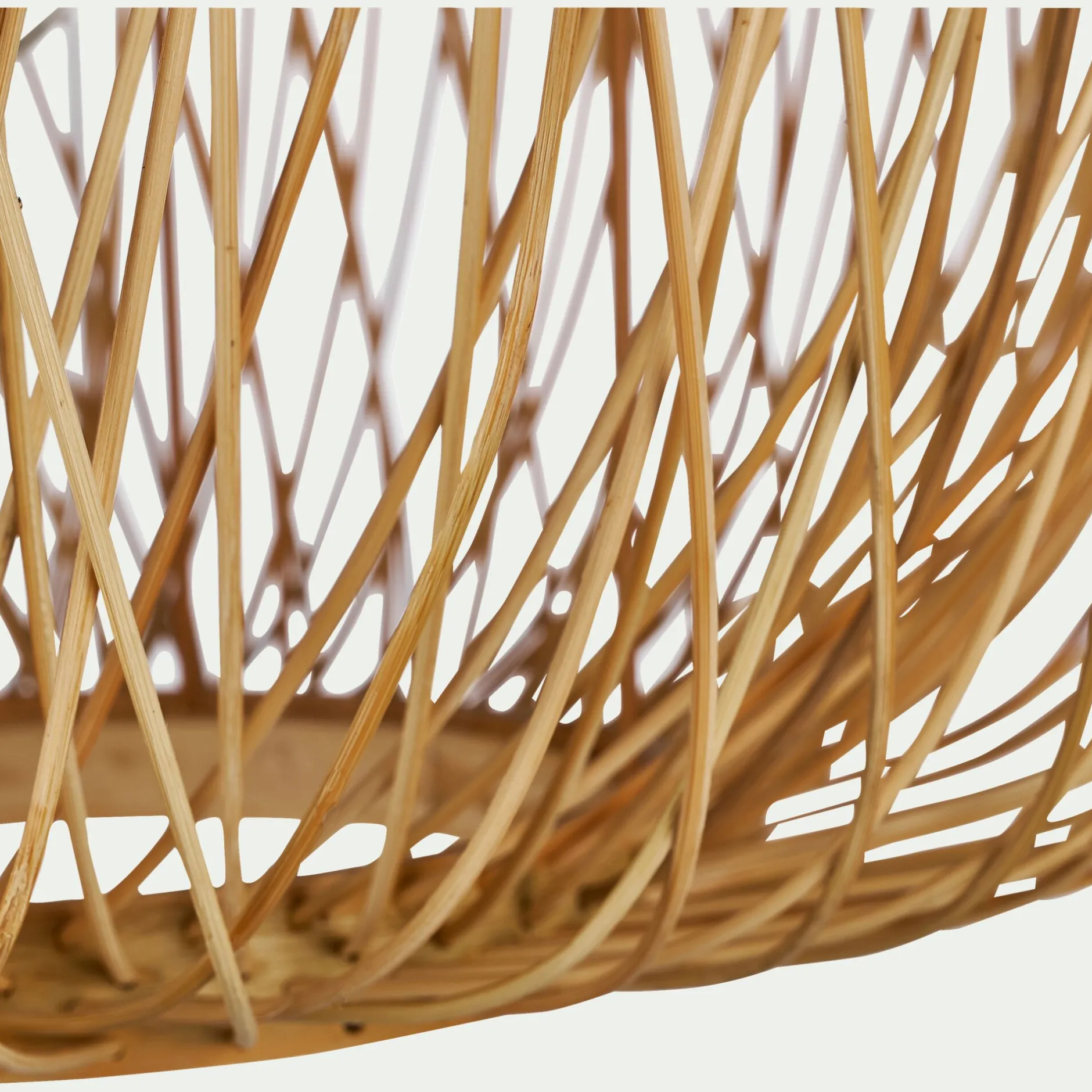 Lustre De Salle À Manger|Lustre*alinea Suspension non électrifiée en bambou D35cm - Naturel