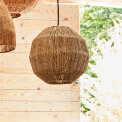 Lustre De Salle À Manger|Suspension Naturelle*alinea Suspension non électrifiée en jute D36xH30cm Naturel