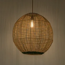 Suspension Naturelle|Suspension Non-Électrifiée*alinea Suspension non électrifiée en jonc de mer D57cm - Naturel