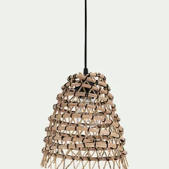 Lustre|Suspension Naturelle*alinea Suspension non électrifiée en fibre de palmier - H22xD24cm Naturel