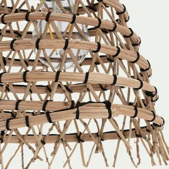 Lustre|Suspension Naturelle*alinea Suspension non électrifiée en fibre de palmier - H22xD24cm Naturel