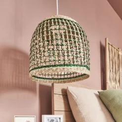 Lustre De Salle À Manger|Lustre*alinea Suspension non électrifiée en jonc de mer D33cm - Naturel