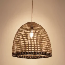 Suspension Non-Électrifiée*alinea Suspension non électrifiée en jonc de mer D45cm - Naturel